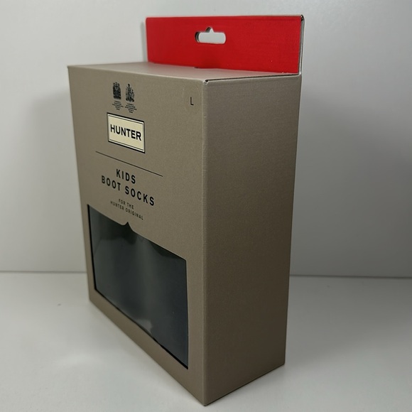Kids Hunter Boot Socks sz L black Hunter Boot Socks - Picture 5 of 7